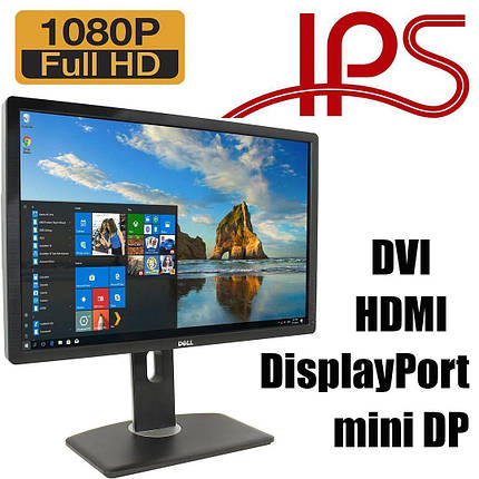 DELL U2413F / 24" / 1920x1200 / IPS / DVI, HDMI, 2xDisplayPort, mini DisplayPort, USB, фото 2