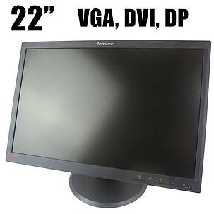 Lenovo LT2252pwA / 22" 1680x1050 (16:10) TN / VGA, DVI, DP, фото 2