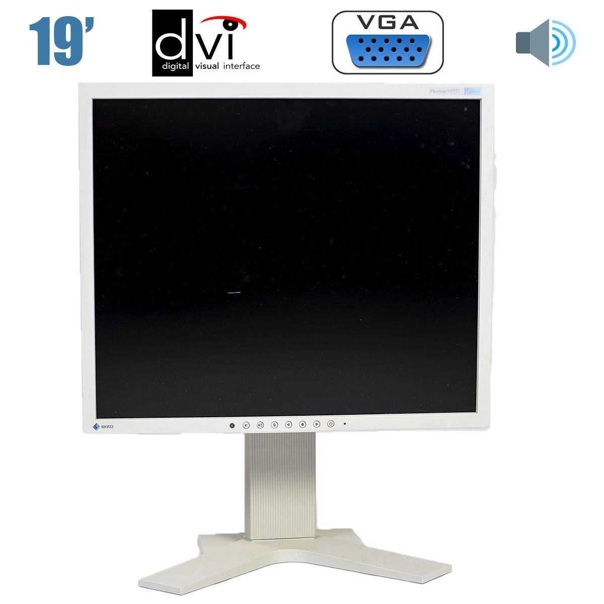 Уцінка — EIZO FlexScan S1921 / 19" / 1280x1024 S-PVA / DVI, VGA, 2 x USB / вбудовані колонки — подряпина на