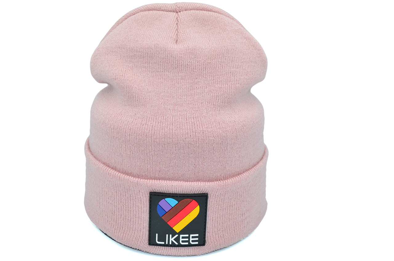 Шапка Hip Hop Shop Likee 55-59 см рожева (H-08118-268)