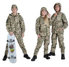 Костюм дитячий ARMY KIDS Лісоход камуфляж Піксель, фото 5