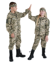 Костюм дитячий ARMY KIDS Лісоход камуфляж Піксель, фото 6