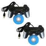 Геймпади (2 шт.) дротові для ПК USB-2082 USB 2.0 Double Shock