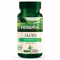 HERBAYA Aloes, Хербая, Алоэ, - для укрепления иммунитета организма, 60 капсул.