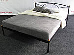 Металеве ліжко "Палермо - 1" Спальне місце 160х200, двоспальне., фото 3