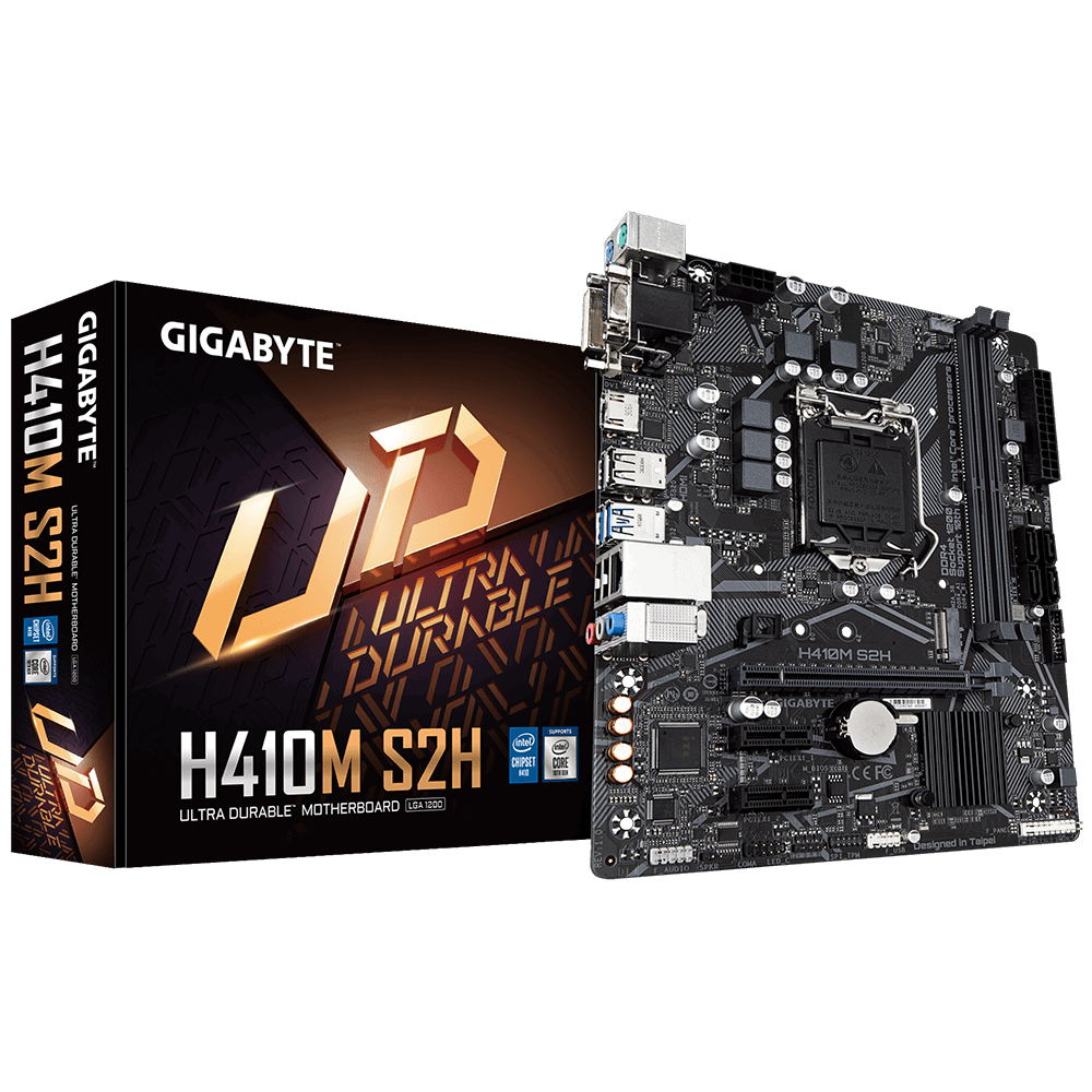 Материнська плата GIGABYTE H410M S2H s1200