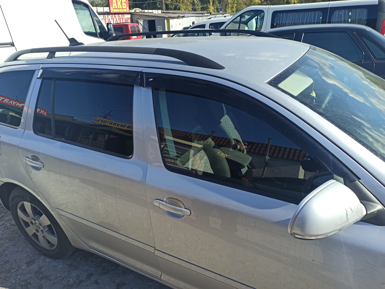 Дефлектори вікон Skoda Octavia A5 COMBI (2004-2013), фото 1