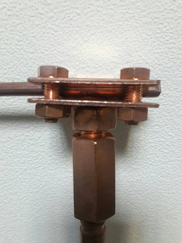 Купить Соединитель омедненный штыря заземления Ф16 и полосы/катанки ...