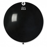 Латексный шарик Gemar 31"(78 см)/ 14 Пастель черный