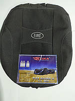 Чехлы на сидения, авточехлы "NIKA" Fiat Scudo c 2007г 1+2 цвет темно-серый