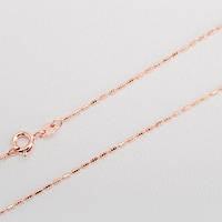 Ланцюг XUPING з позолотою 1 мм 44 см Художнє Лиття