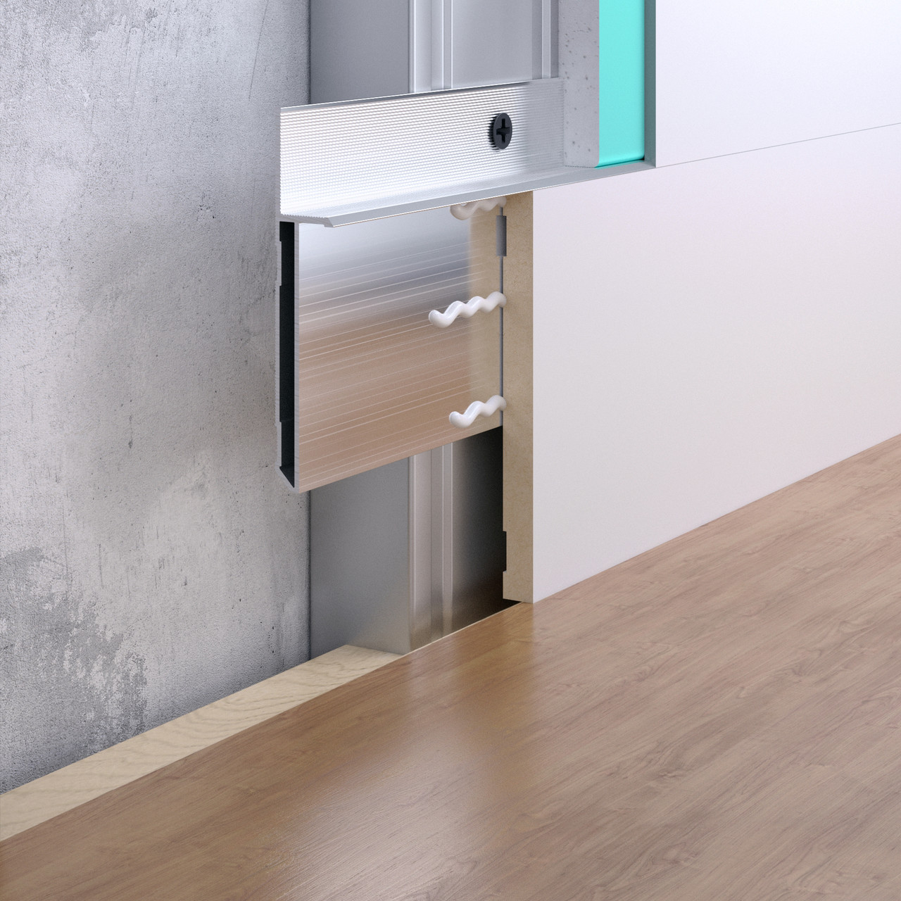 Декоративна МДФ вкладка FSPRO 8х100 мм 2,8 м Ґрунтована (8100), фото 1