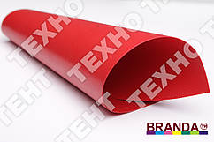 Тканина ПВХ 450 г/м2 TM Branda (Туреччина) рулон 1.5 м, червона