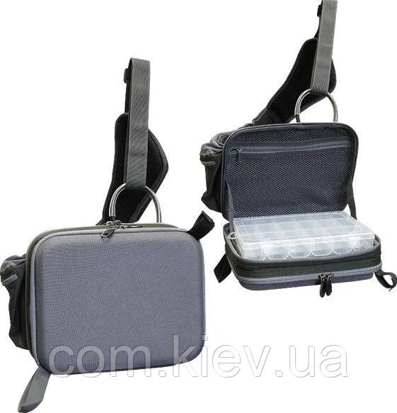 Сумка спінінгіста з двома коробками Golden Catch для ходової риболовлі, фото 1