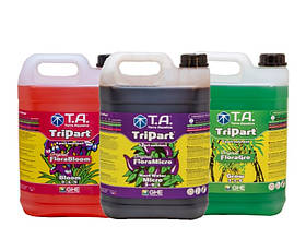 Добриво для гідропоніки Tripart Terra Aquatica (GHE) Hard Water по 5 л