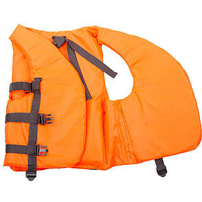 Жилет страхувальний 50-70 кг, оранжевий, фото 3