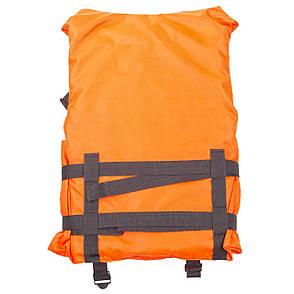 Жилет страхувальний 50-70 кг, оранжевий, фото 2