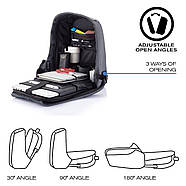 Міський рюкзак-антизлодій XD Design Bobby Compact Camouflage Green (камуфляжний), фото 8