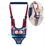 Дитячі віжки Baby Walker Assistant. Сітчасті. Колір білий. (18012), фото 2