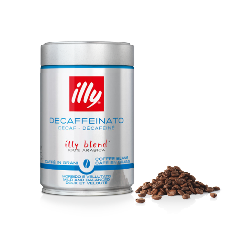 Кофе в зернах Illy Decafeine без кофеина 250 г - фото 1 - id-p544344657