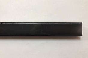 Чорний накладний світлодіодний профіль із чорним розсіювачем ЛП-20АВ (за 1 м) Код.59786, фото 2