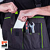 Костюм робочий утеплений захисний SteelUZ 4S LIME, зріст 188 см, фото 9
