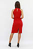 Коктейльное женское платье Golden, красный, фото 6