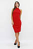 Коктейльное женское платье Golden, красный, фото 4
