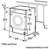 Вбудована пральна машина з сушкою Siemens WK14D542EU, фото 5