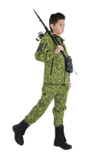 Костюм дитячий ARMY KIDS камуфляжний для хлопчиків Скаут камуфляж Жабка зріст 152-158 см, фото 4