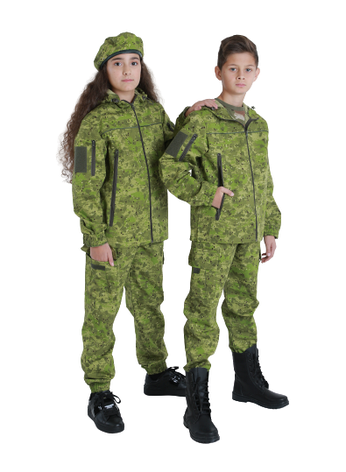 Костюм дитячий ARMY KIDS камуфляжний для хлопчиків Скаут камуфляж Жабка зріст 152-158 см, фото 1