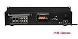 Трансляційний мікшер-підсилювач DV Audio MA-60 USB, FM-tuner Bluetooth 100В 60Вт, фото 3