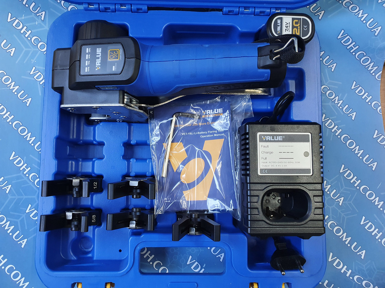 ⇛ Купить Развальцовка электрическая VALUE VET 19 LI • Цена оптом и в ...