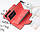 Жіночий гаманець портмоне клатч Baellerry Forever Large N2345 замшевий (Червоний), фото 10
