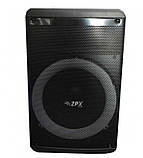 Колонка акумуляторна з мікрофоном TMG ORIGINAL 200 W (Bluetooth/USB/FM/TWS), фото 4
