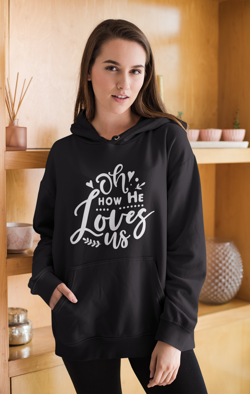 Толстовка: Oh how He loves us, фото 1