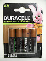 Аккумулятор DURACELL HR6 (AA) 2500 mAh цена за 4шт.