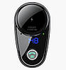 Bluetooth FM передатчик Baseus автомобільний зарядний пристрій 2USB 3.4A Black (CCALL-RH), фото 4
