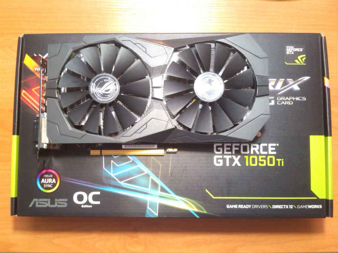 Asus GTX 1050 Ti Strix OC 4GB 128bit GDDR5 HDMI PCI-E Гарантія 5 місяців!