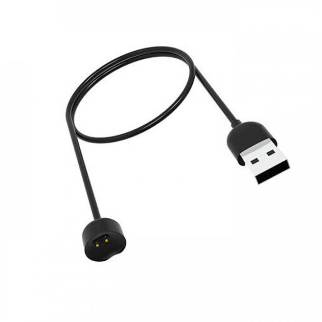 Кабель Usb для заряджання Xiaomi mi band 5/6 Black