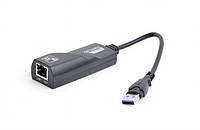 Сетевой адаптер USB Gembird NIC-U3-02 USB LAN 10/100/1000Mb (код 868149)