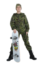 Костюм дитячий ARMY KIDS Скаут камуфляж Мультикам Тропік, фото 3