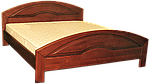Ліжко з дерева Кармен-1 (масив 90/200), фото 2