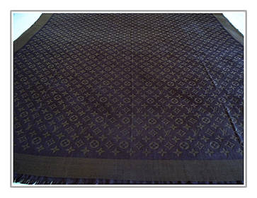 Хустка Louis Vuitton шовк вовна, фото 2