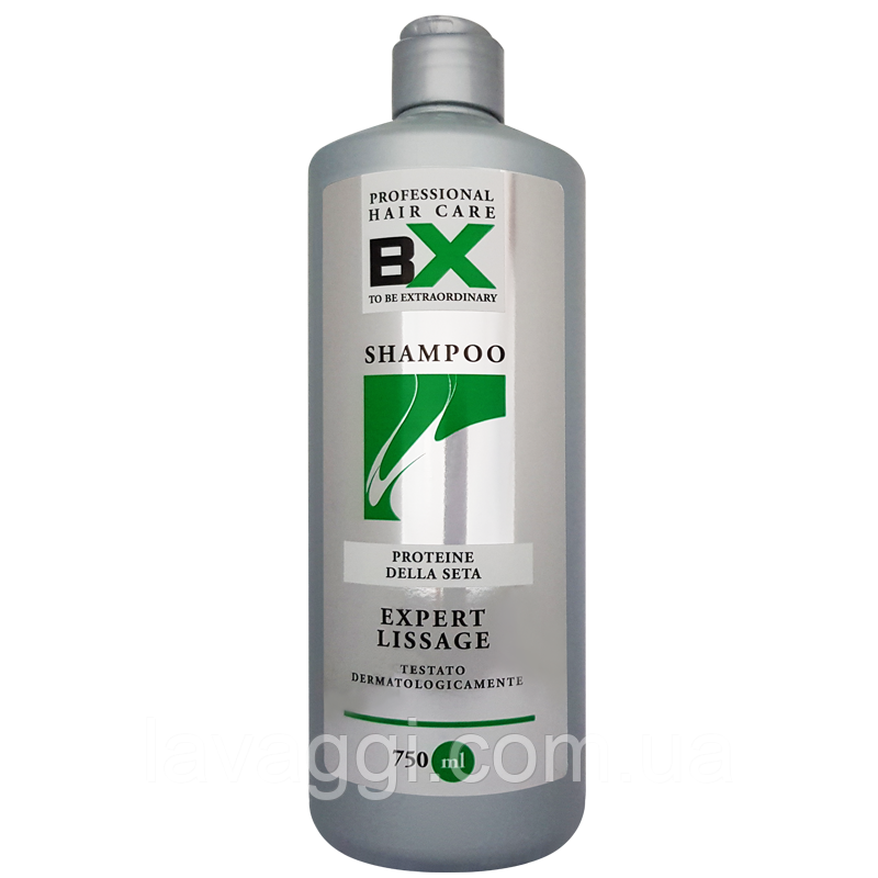 Професійний шампунь проти завивання волосся BX Professional Shampoo Expert Lissage 750 мл