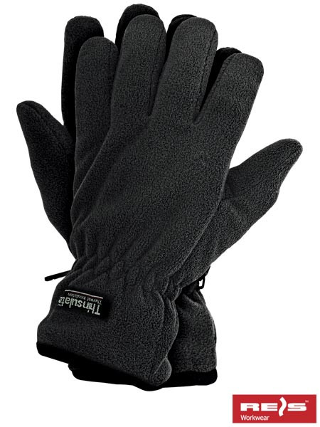 Защитные перчатки изготовленные из полара, утепленные вкладкой Thinsulate RTHINSULPOL B - фото 2 - id-p183838985