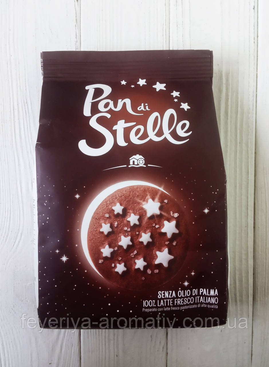Печиво з какао Mulino Bianco Pan di Stelle 350г (Італія)