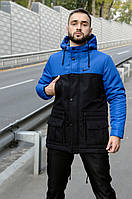 Зимова парка Intruder "Winter" Parka Blue-Black