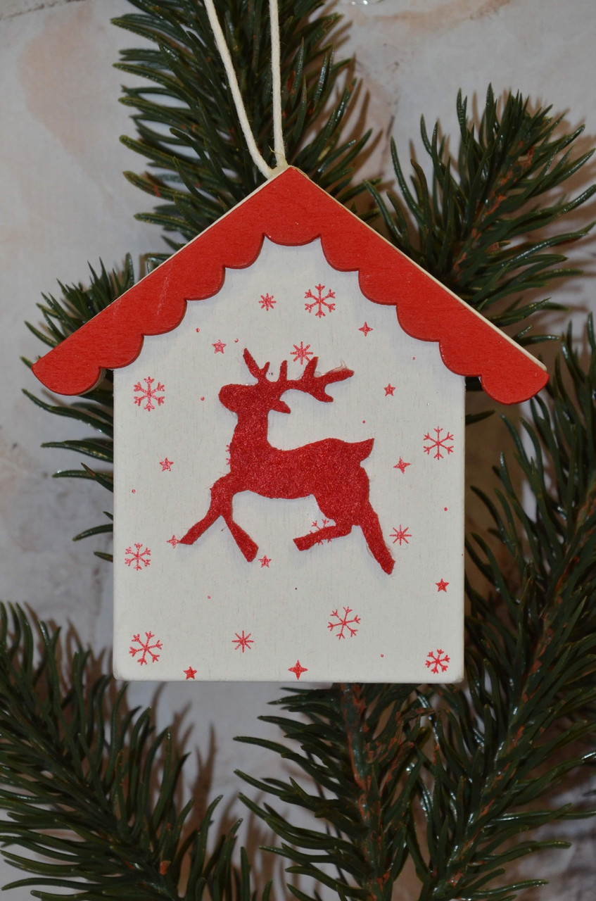 Новорічна підвіска Будиночок (шт), фото 1