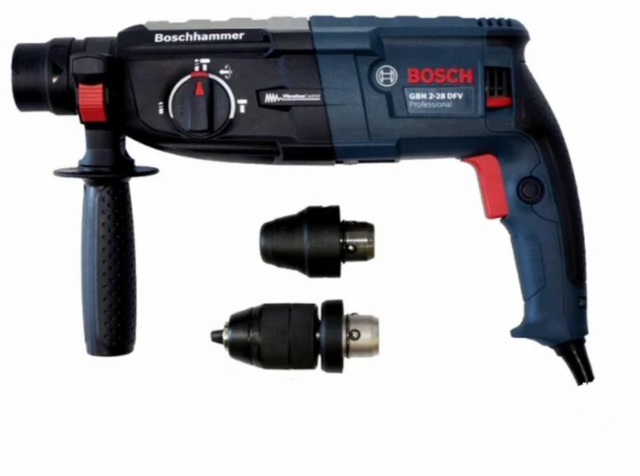 Перфоратор BOSCH GBH 2-28 DFR (900 Вт, 3.2 Дж) Професійний перфоратор Бош. Прямий перфоратор BOSCH